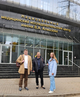 Сосудистые хирурги РКБ им. Н. А. Семашко прошли обучение в НМИЦ им. В. А. Алмазова