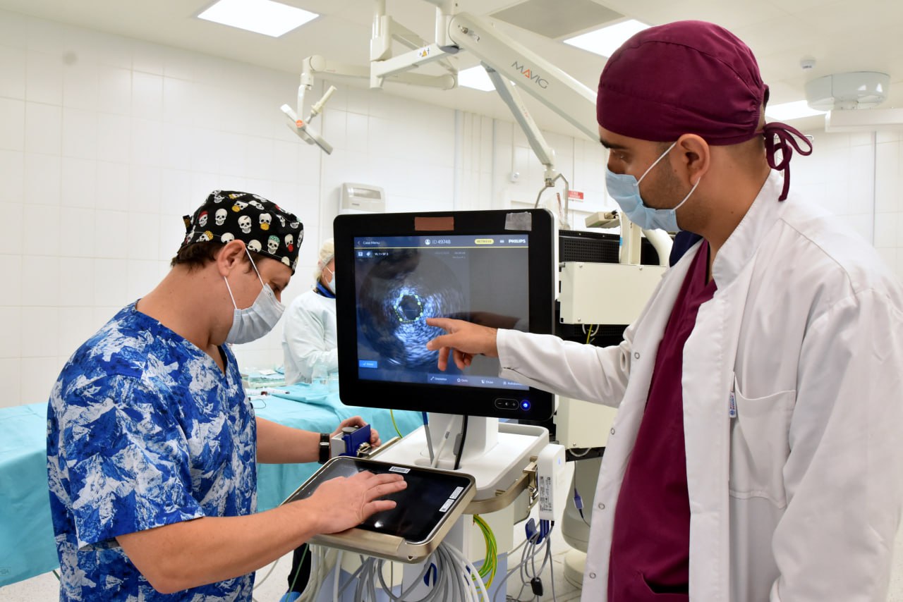 В РКБ им. Н. А. Семашко приобретен аппарат для внутрисосудистых ультразвуковых исследований