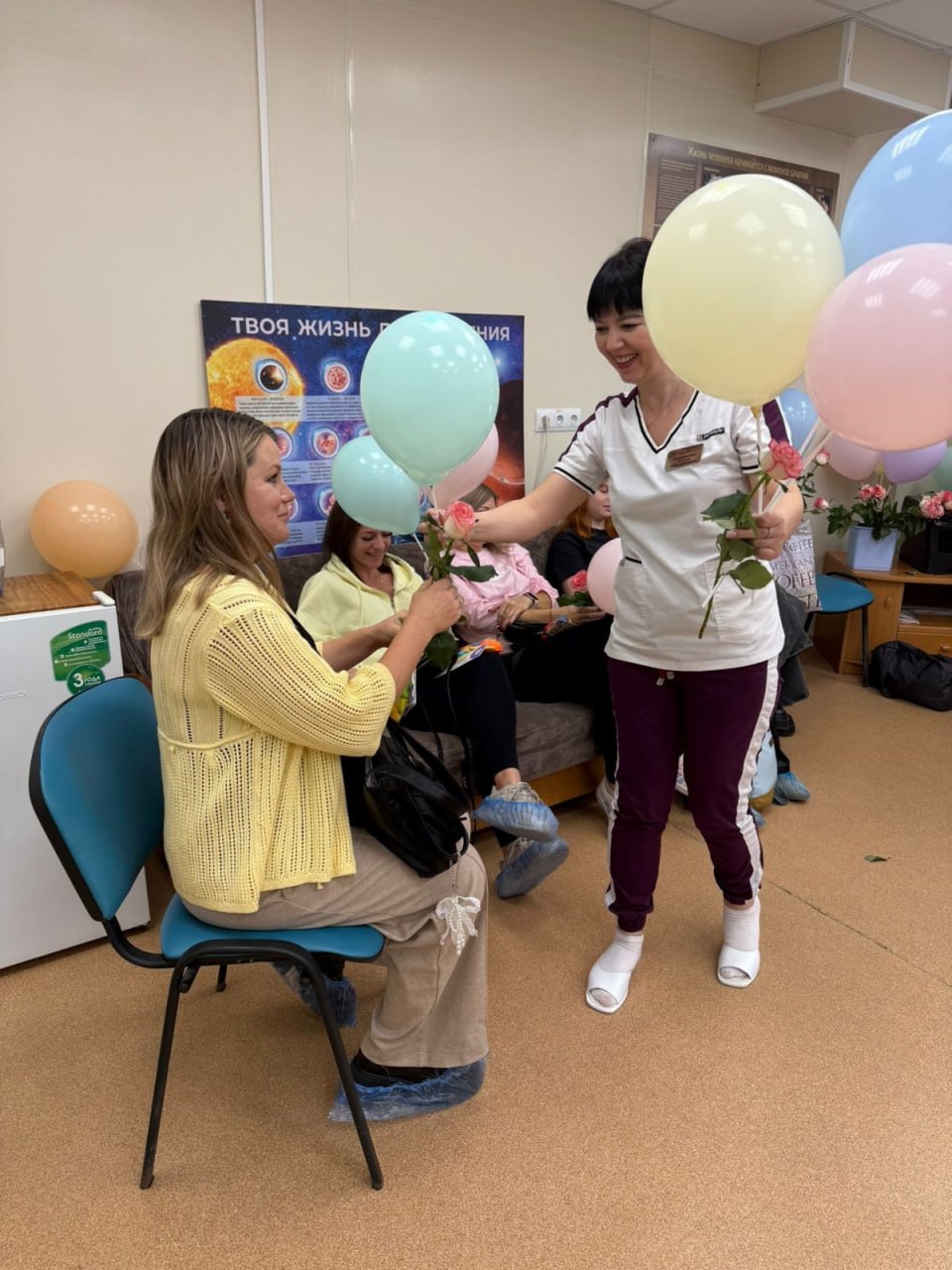 В Крыму будущих мам поздравили с Днём беременных!